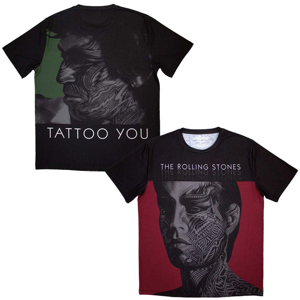 ROLLING STONES ローリングストーンズ (来日 35周年 記念 ) - Tattoo You / バックプリントあり / Tシャツ / メンズ - PGS